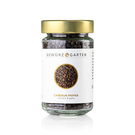 Gewürzgarten Kameroenpeper, zwart, heel, 125 g