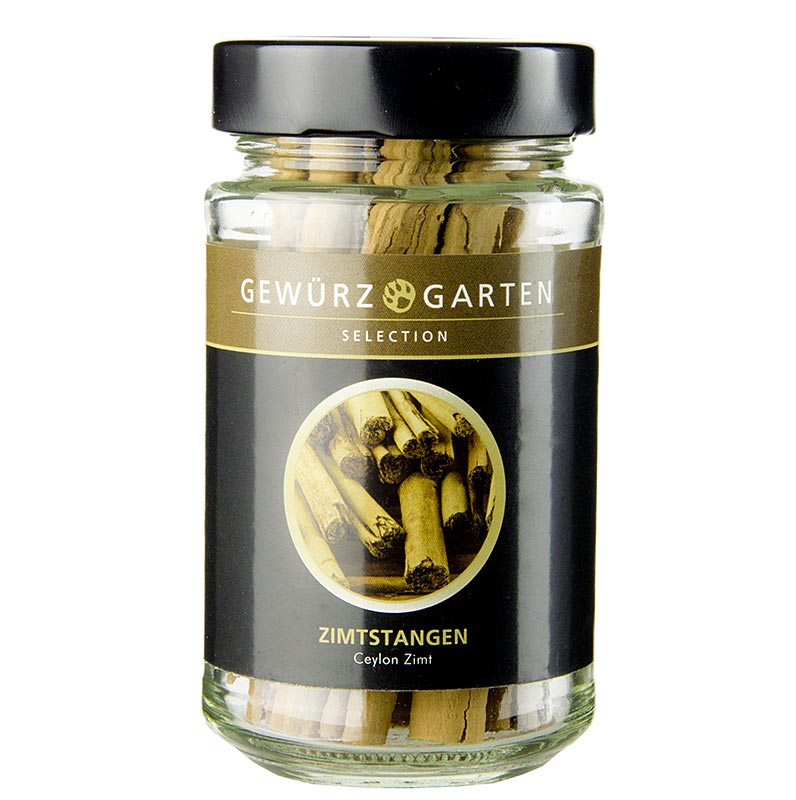 Gewürzgarten kaneelstokjes, heel, ca 8-10 stuks, Ceylon/Sri Lanka, 50 g - Traditionele Ceylon kaneelstokjes van hoge kwaliteit, afkomstig uit Sri Lanka, in een verpakking van 50 gram