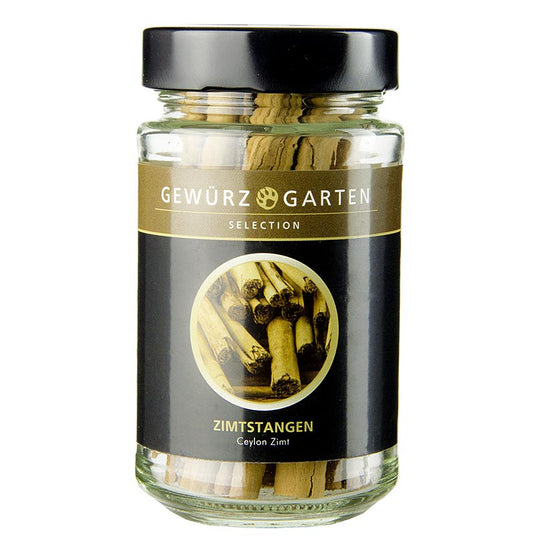 Gewürzgarten kaneelstokjes, heel, ca 8-10 stuks, Ceylon/Sri Lanka, 50 g - Traditionele Ceylon kaneelstokjes van hoge kwaliteit, afkomstig uit Sri Lanka, in een verpakking van 50 gram