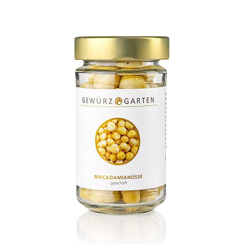Gewürzgarten Macadamianoten, gepeld, ongezouten, 120 g