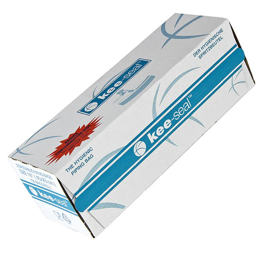 Spuitzak voor eenmalig gebruik van 45 cm lang, Kee-Seal gladde dispenser, verpakking van 100 stuks