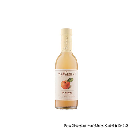 van Nahmen - Rubinette appelsap, 100% versgeperst sap, 250 ml