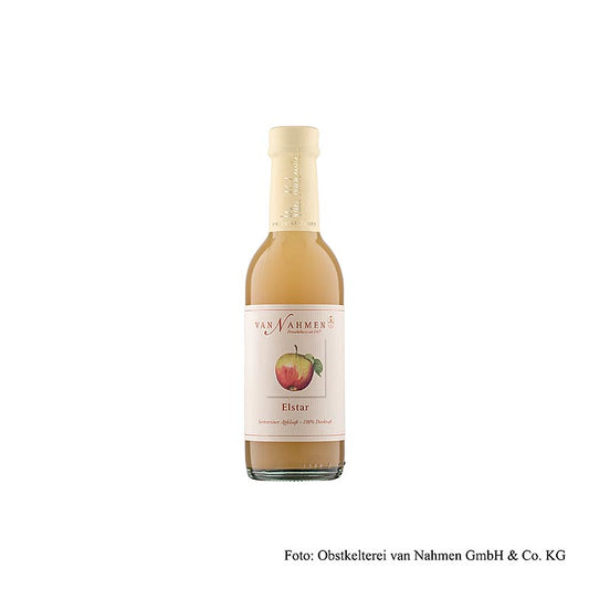 Elstar appelsap, 100% versgeperst sap, van Nahmen, BIO, 250 ml