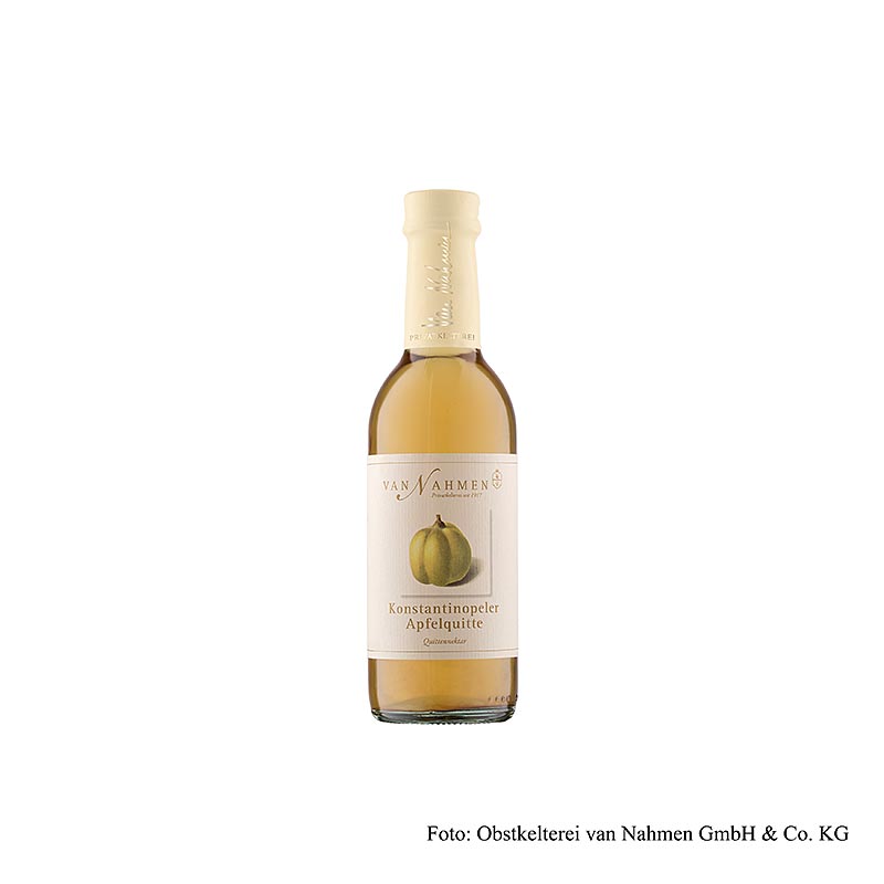 van Nahmen - Konstantinopeler appelkweeperen nectar, 85% versgeperst sap, 250 ml