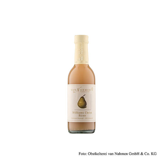 van Nahmen - Williams Christ perensap, 100% versgeperst sap, 250 ml