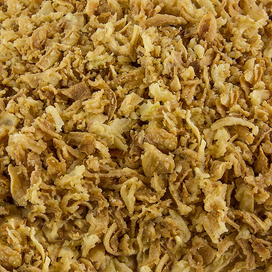 Gebakken uien, 2,5 kg - Grote verpakking van gebakken uien in bulkverpakking