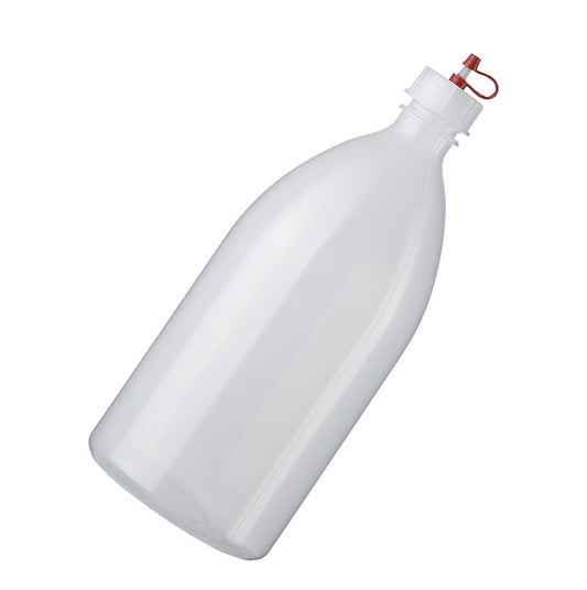 Plastic spuitfles met druppelfles/dop van 1000ml, ideaal voor diverse vloeistoffen