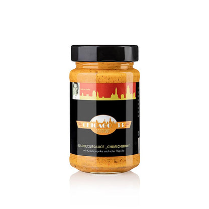 CHICAGO ´33 Chimichurri, rood, barbecuesaus met kersenpaprika en rode paprika, 225 ml