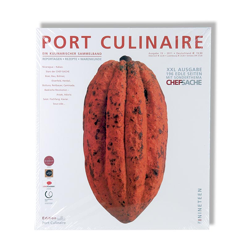 Port Culinaire - Gourmet Magazine, uitgave 19, 1 stuk - culinaire tijdschrift met heerlijke recepten en prachtige foodfotografie