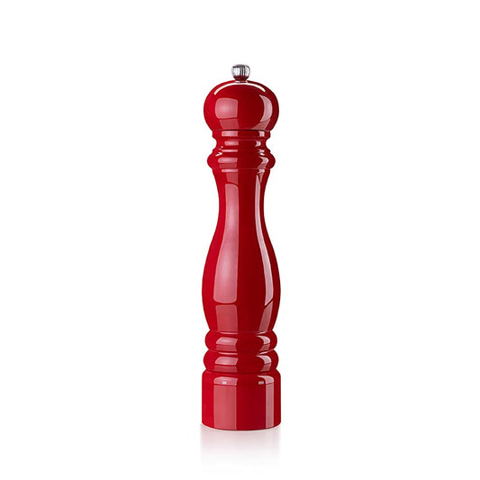 Peugeot pepermolen PARIS U'SELECT, 30 cm hoog, verstelbaar, beukenhout rood, 1 stuk