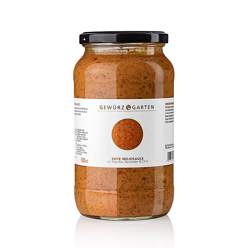 Gewürzgarten Rode mojosaus, met paprika, chili en koriander, 900 ml