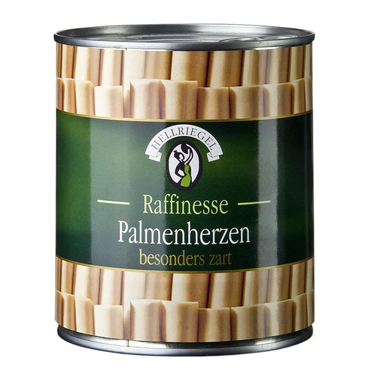 Palmharten van Hellriegel, 800 g, heerlijke ingeblikte palmharten in water
