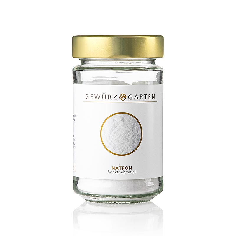Gewürzgarten Natron - Natriumbicarbonaat, als rijsmiddel, E 500 (Baking Soda), 230 g