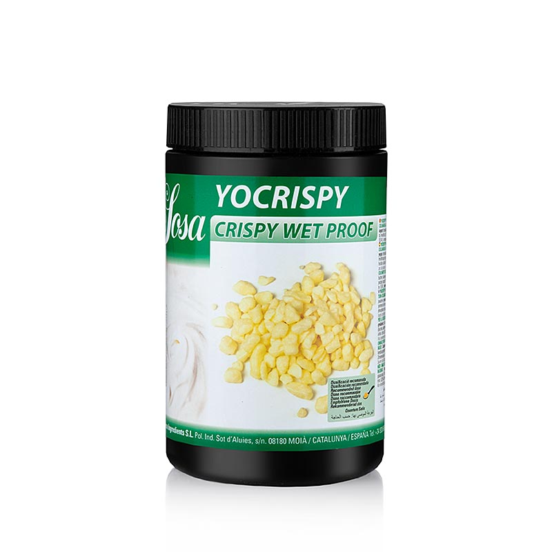 Sosa Crispy - Yoghurt, Wetproof, omhuld met cacaoboter (37926), 400 g