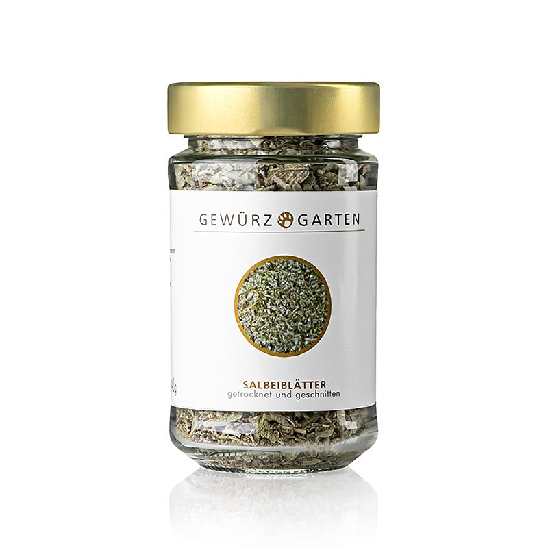 Gewürzgarten Salieblaadjes, gedroogd, gesneden, 40 g