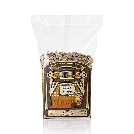 Grill BBQ - Rookchips van beukenhout (Beech), 1 kg