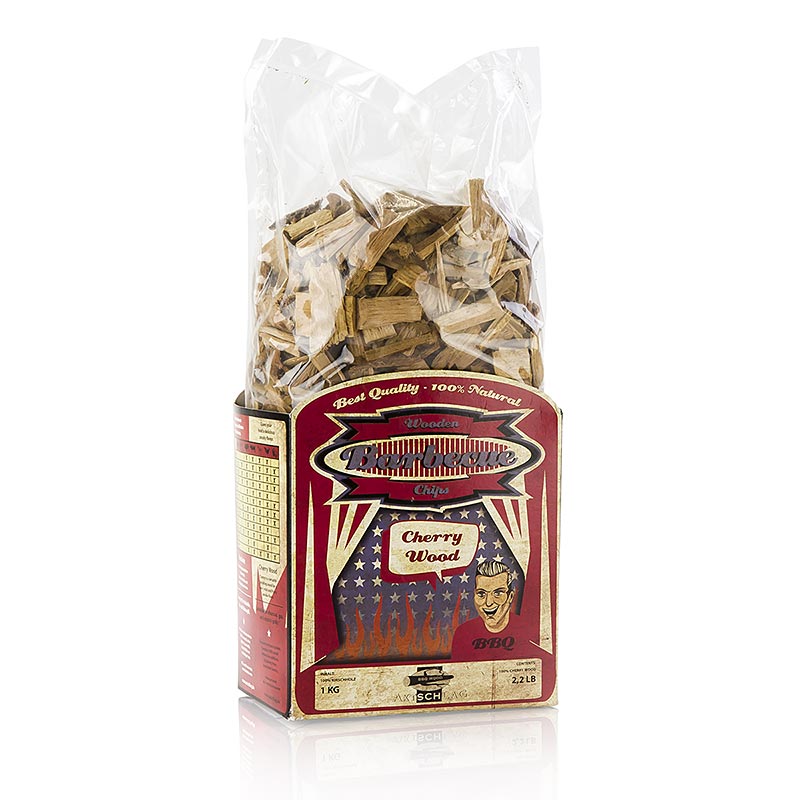 Grill BBQ - Rookchips van kersenhout (Cherry), 1 kg