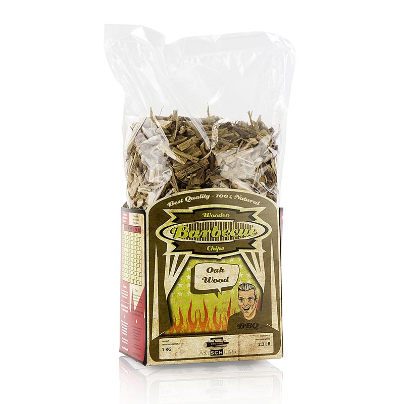 Grill BBQ - Rookchips van eikenhout (Oak), 1 kg