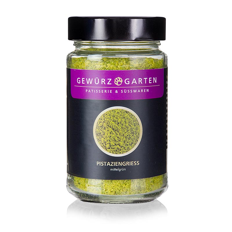 Gewürzgarten pistache griesmeel, medium groen, 100 g - verfijnd gemalen pistache griesmeel van topkwaliteit