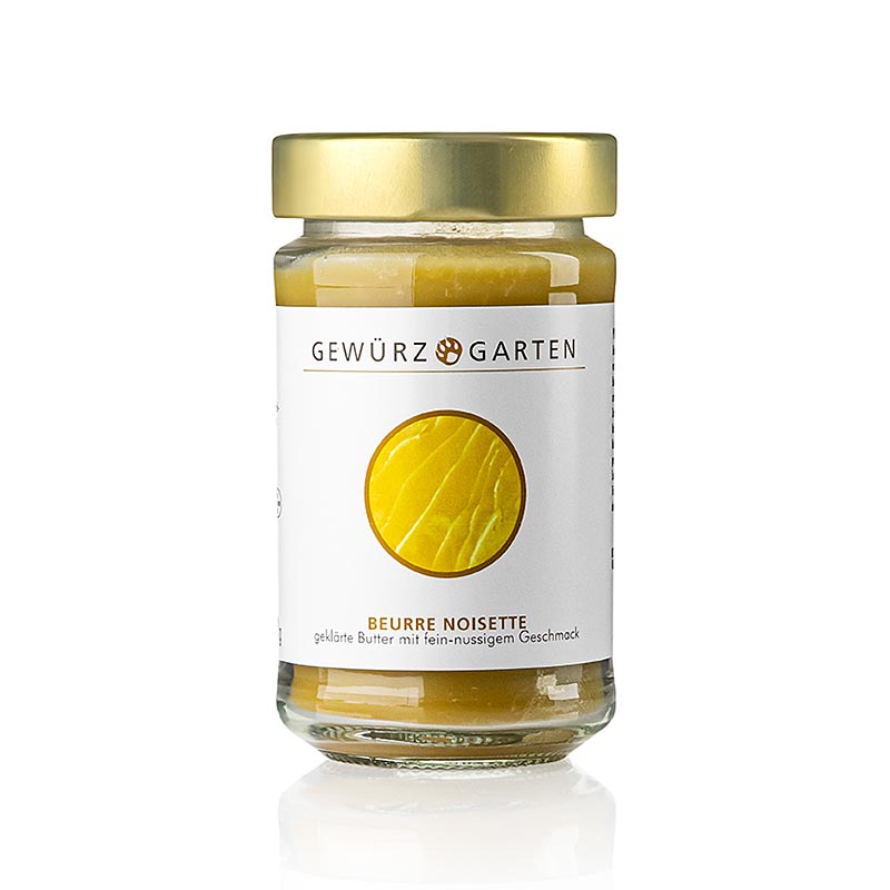 Gewürzgarten Beurre Noisette, geklaarde boter, nootachtige smaak, 190 g