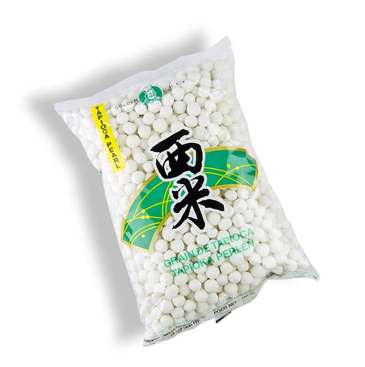Tapiocaparels, wit, met een diameter van ongeveer 7 mm, 400 g, glutenvrij en perfect voor het maken van diverse gerechten