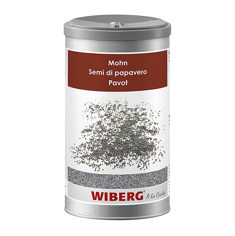 Wiberg maanzaad, heel, 700 g - Hoogwaardige hele maanzaadjes verpakt in een 700 gram verpakking