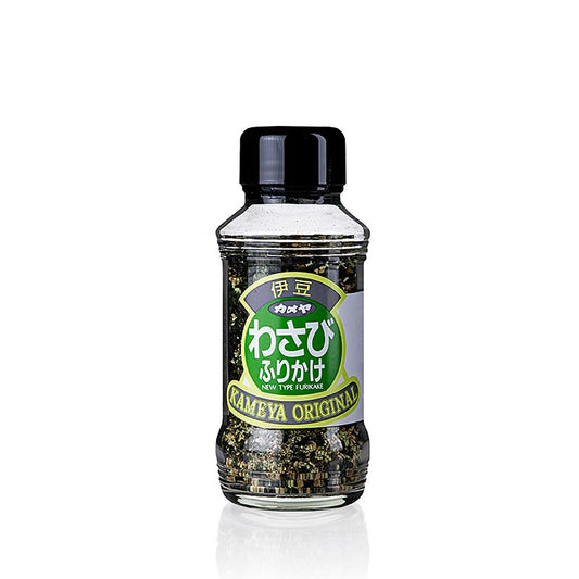 Furikake - Kruiding voor rijst, met wasabi-smaak, nori, sesam, 80 g - Een heerlijke Japanse rijstkruidenmix met pittige wasabi, umami-rijke nori en knapperige sesamzaadjes, verpakt in een handige 80 gram verpakking