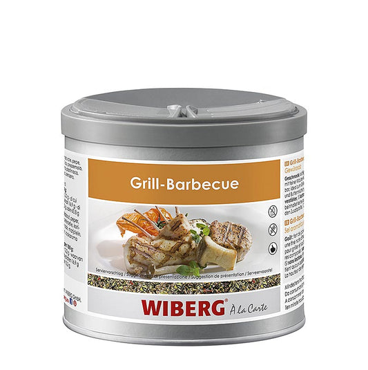Kruidenzout van Wiberg Grill Barbecue, 370 g, perfect voor het kruiden van vlees