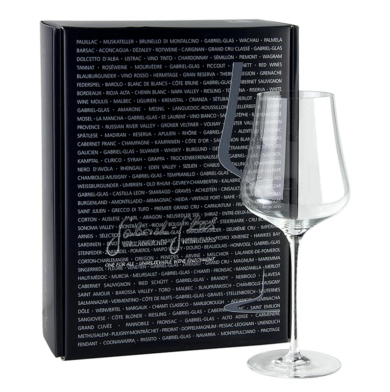 Set van 2 GABRIEL-GLAS© STANDARD wijnglazen, machinaal geblazen, 510 ml
