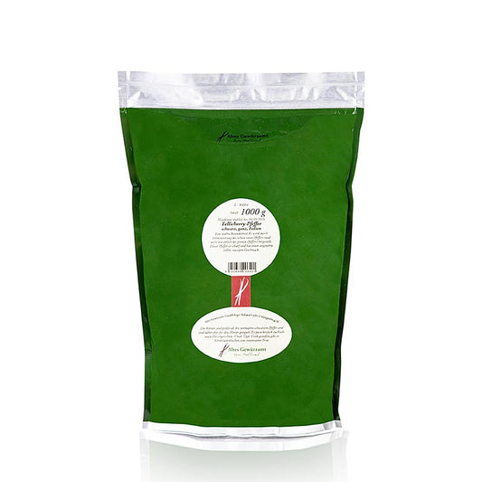 Tellicherry-peper, zwarte peper, heel, Altes Gewürzamt, 1 kg