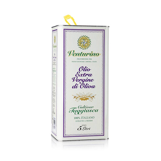 Extra vierge olijfolie, Venturino, 100% Taggiasca-olijven, 5 l