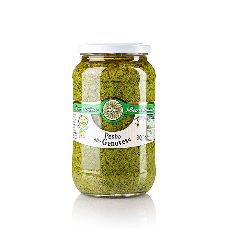 Pesto alla Genovese, basilicumsaus, Venturino, 500 g