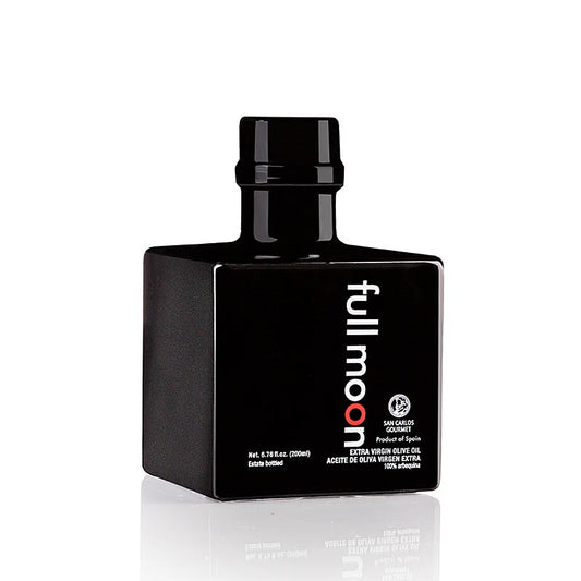 Extra olijfolie van eerste persing, Pago Baldios San Carlos Full Moon, 100% Arbequina, 200 ml - hoogwaardige olijfolie van Spaanse oorsprong