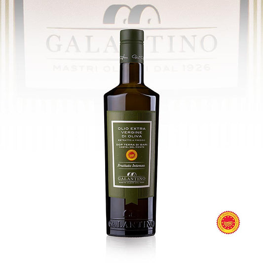 Extra vierge olijfolie, Galantino "Terra di Bari DOP/g.U.", krachtig fruitig, 500 ml