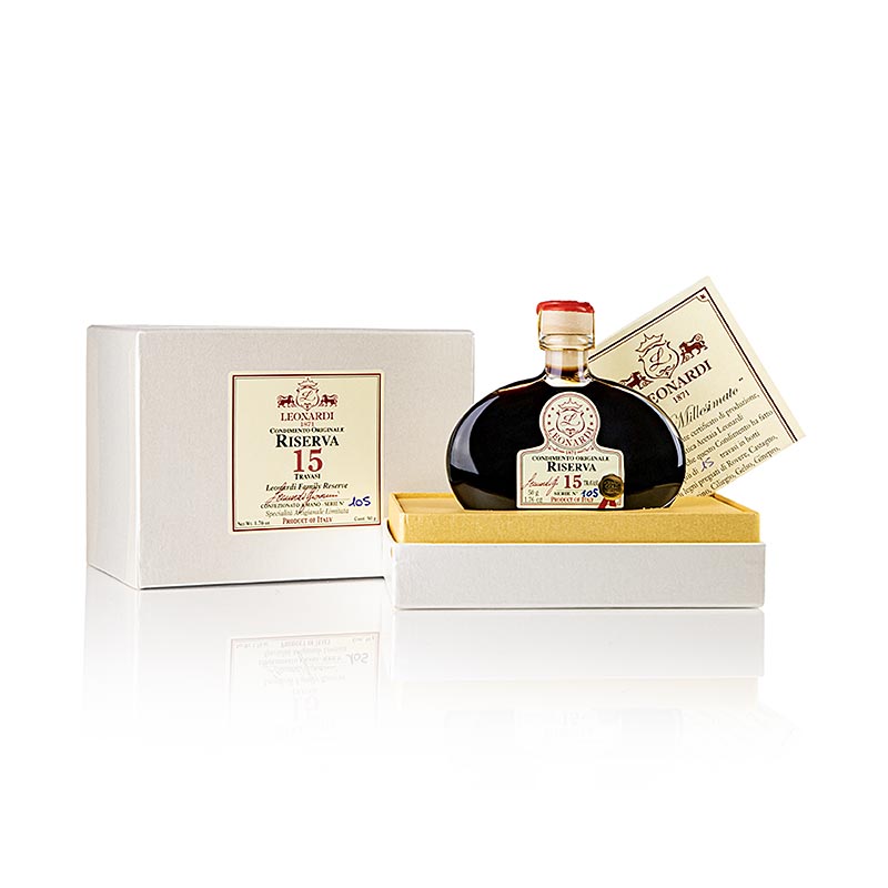 Leonardi - Balsamico Liberty Riserva Condimento, 15 jaar, 50 g
