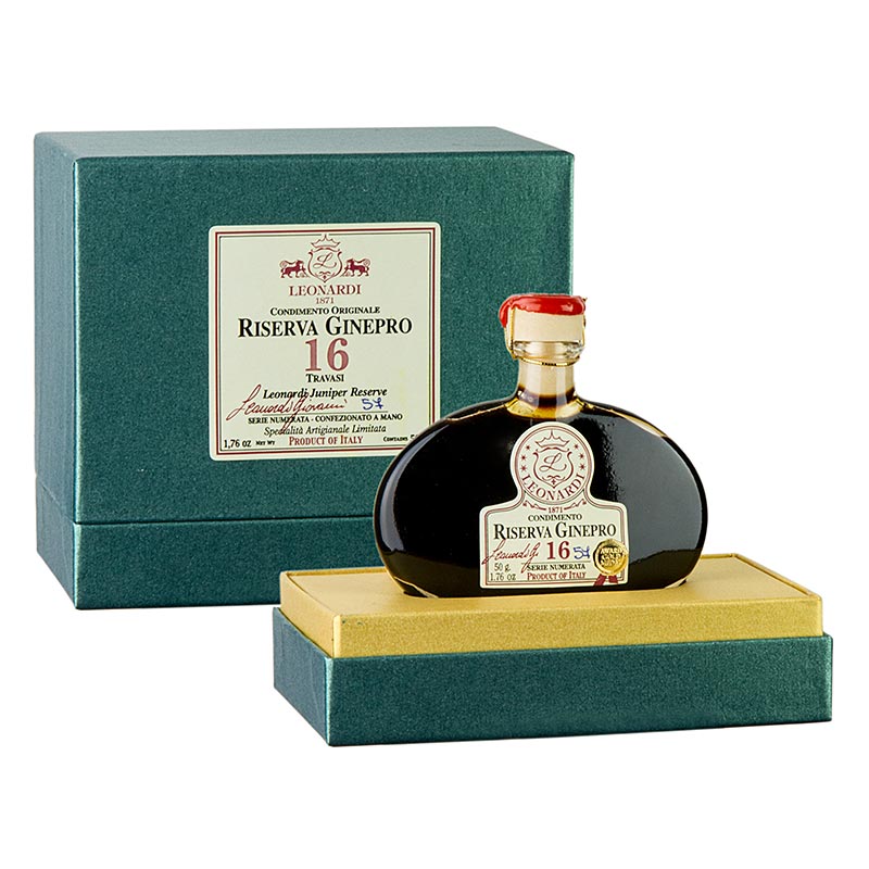 Leonardi - Gran Riserva Condimento, 16 jaar, jeneverbeshouten vat, 50 g