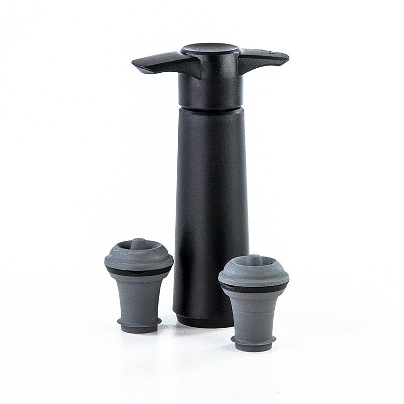 Vacu Vin wijnpomp, voor vacuüm trekken, met 2 stoppen, 1 stuk