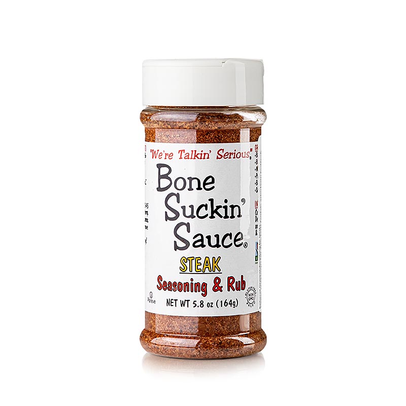 Bone Suckin´ Steak Seasoning & Rub´, BBQ-kruidenmix, Ford´s Food, 164 g
