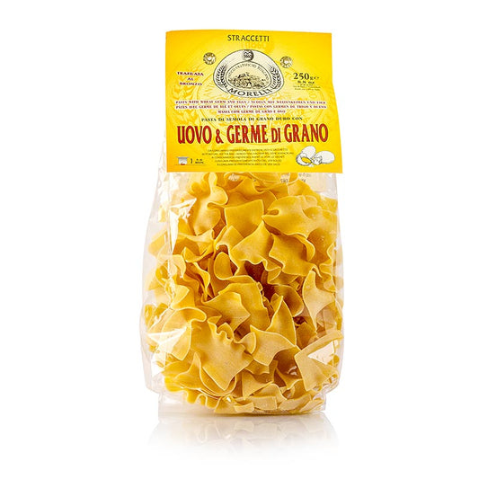 Morelli 1860 Straccetti, Germe di Grano, met ei en tarwekiemen, 250 g productverpakking