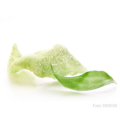 Kroepoek met wasabi, ongebakken, groen, 105 g, 48 stuks