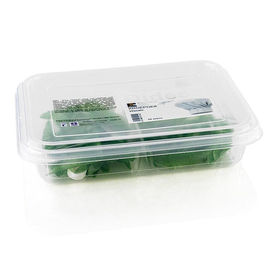 Kroepoek met wasabi, ongebakken, groen, 105 g, 48 stuks