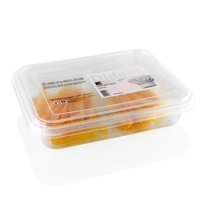 Kroepoek met saffraan, ongebakken, geel, 105 g, 48 stuks