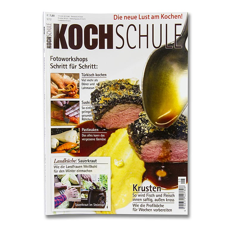 Kookschool - Het nieuwe plezier in koken, tijdschrift, uitgave 05/12, 1 stuk