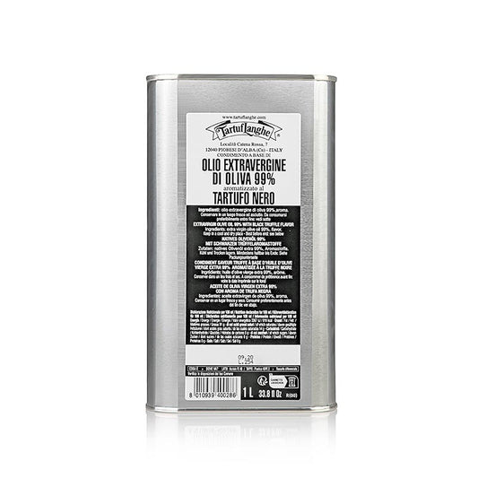 Tartuflanghe Extra vierge olijfolie met aroma van zwarte truffel (truffelolie) 1 l