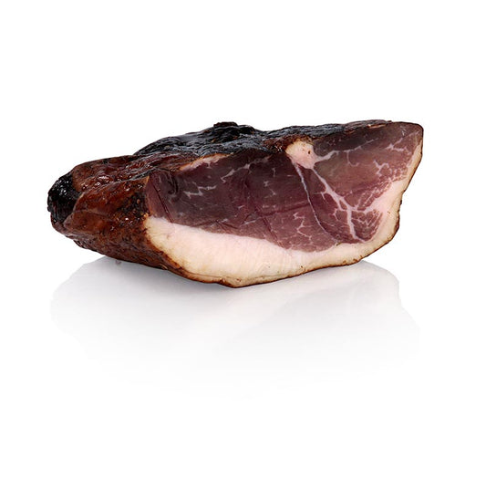 Mangalitza wolvarken spek van ca 800 g, een heerlijk en smaakvol product