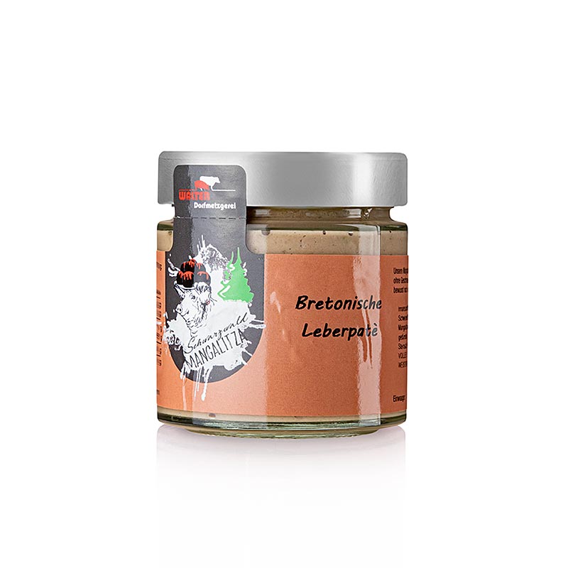 Bretonse leverpastei, Mangalitza-wolvarken, 150 g