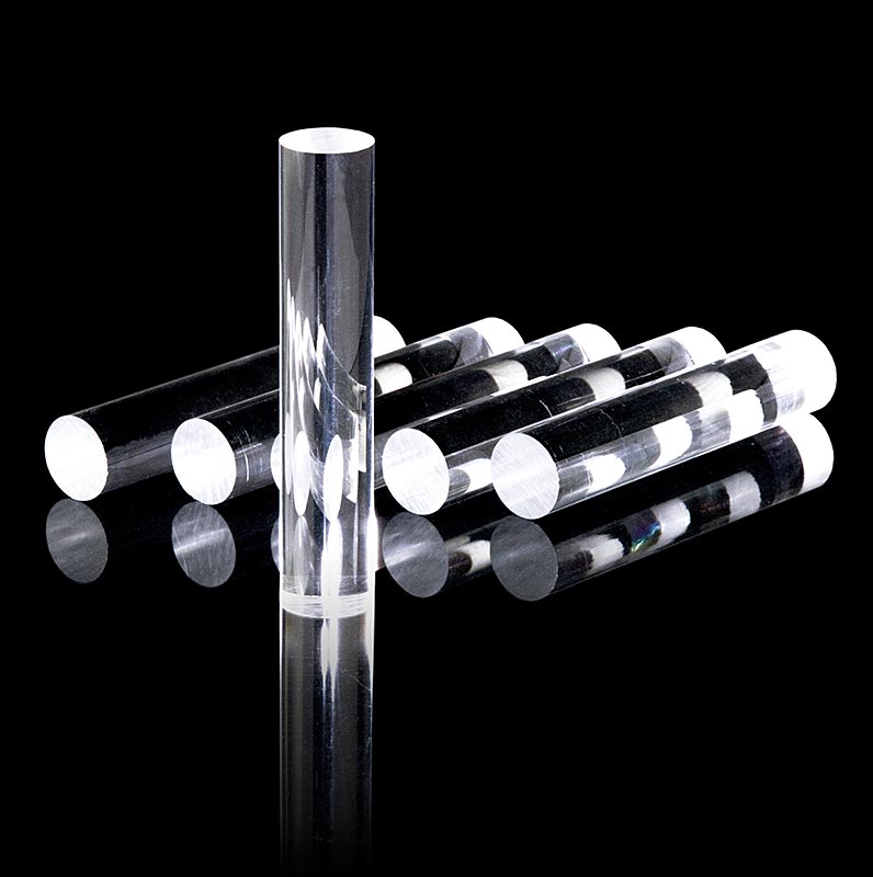 Zes stuks acrylglas staven van 20mm diameter en 105mm hoogte voor Fillini Maker