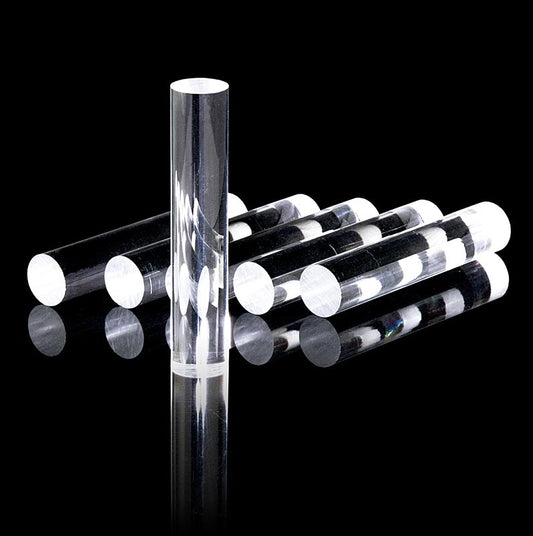 Zes stuks acrylglas staven van 20mm diameter en 105mm hoogte voor Fillini Maker