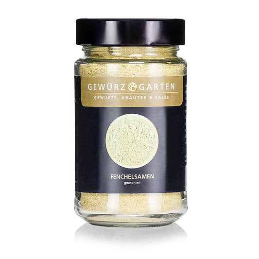 Gemalen Venkelzaad, 90 g, van Gewürzgarten - Biologische kruiden en specerijen