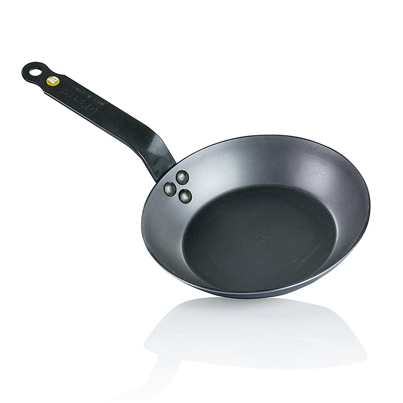 deBUYER "Mineral B Element" ijzeren pan "Lyonnaise", ø 20 cm, 3,3 cm hoog, 1 stuk